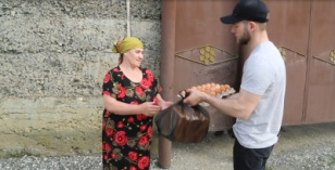 Акция по оказанию продуктовой помощи населению Акция по оказанию продуктовой помощи населению